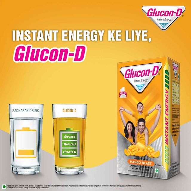 Glucon D Mango Instant Drink Mix