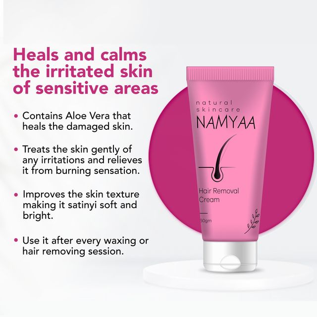 Namyaa Hair Removal Cream For Intimate Skin For Women