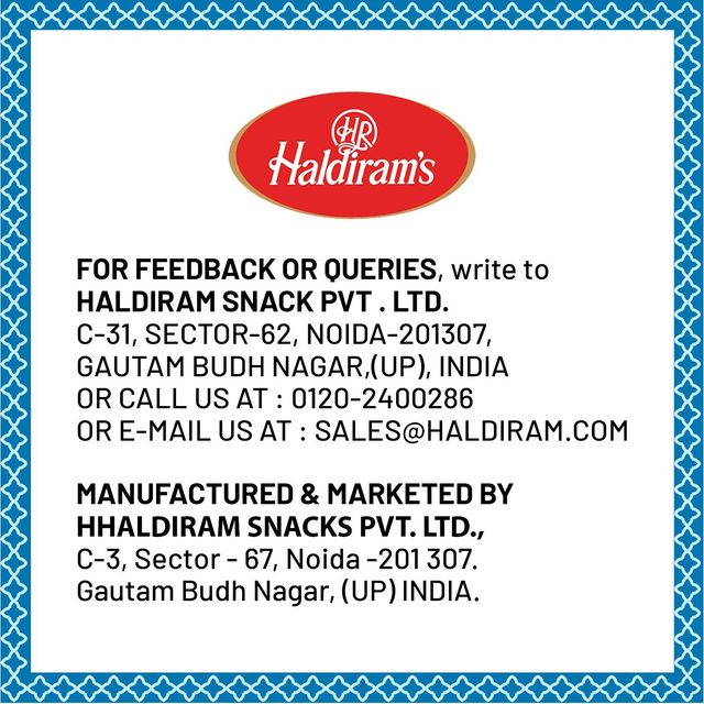 Haldiram's All In One Namkeen 400 g Combo