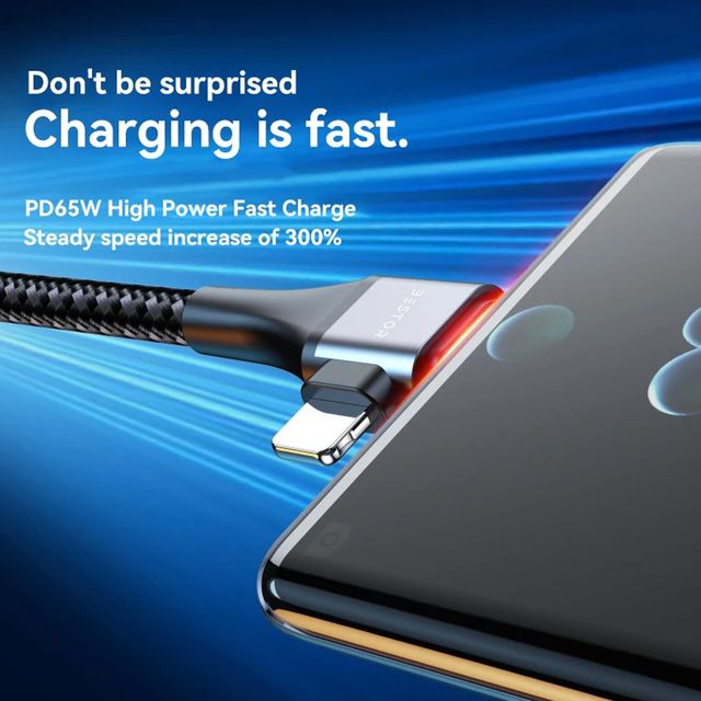 Bestor 4-In-1 60W Unbreakable Nylon Braided Fast Charging Cable With Multiport,Data Transfer(Gray)