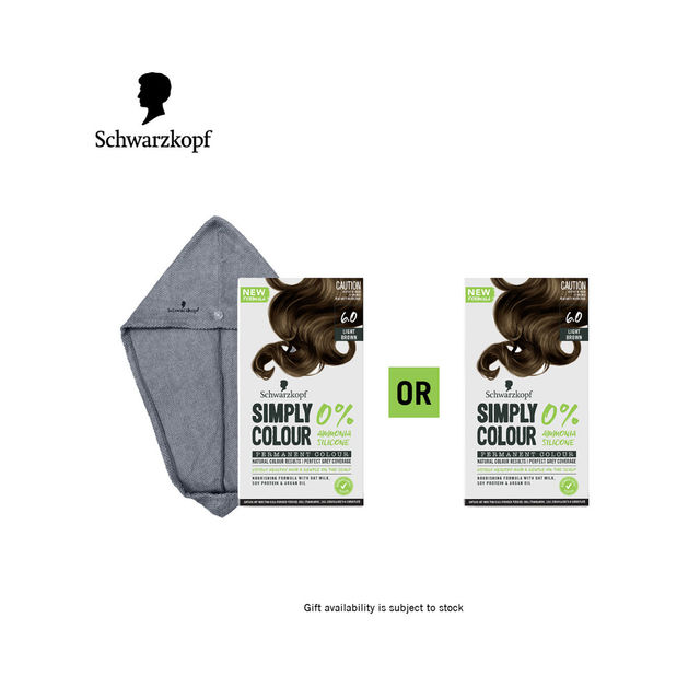 Schwarzkopf Simply Color Permanent Hair Colour 6-00 Light
