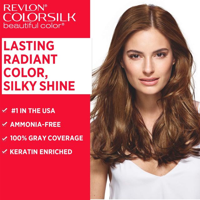 Revlon Colorsilk Hair Color with Keratin - Deep Burgundy 3DB