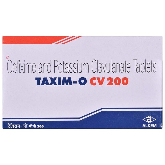 Taxim-O CV 200 Tablets