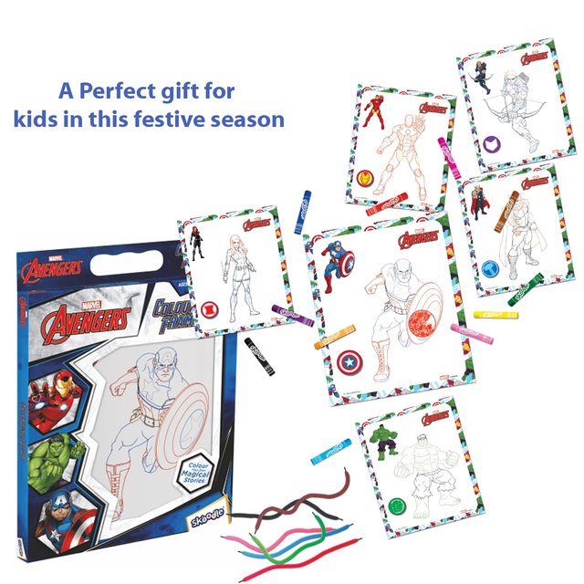 Hamleys Skoodle Avengers Colouring Frames