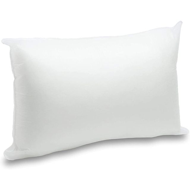 Kuber Industries Microfiber Pillow Filler | 16X24 Inch | White | 1 Piece (Microfiber)