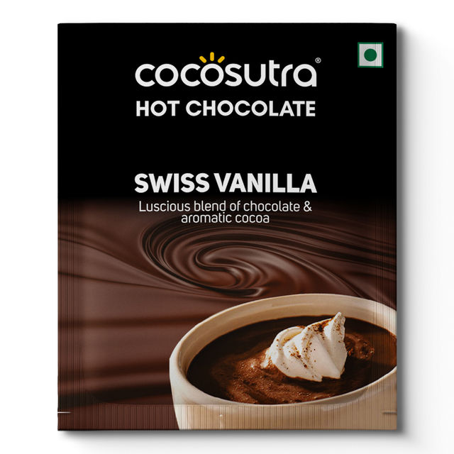 Cocosutra Swiss Vanilla Hot Chocolate Mix, makes 8 cups