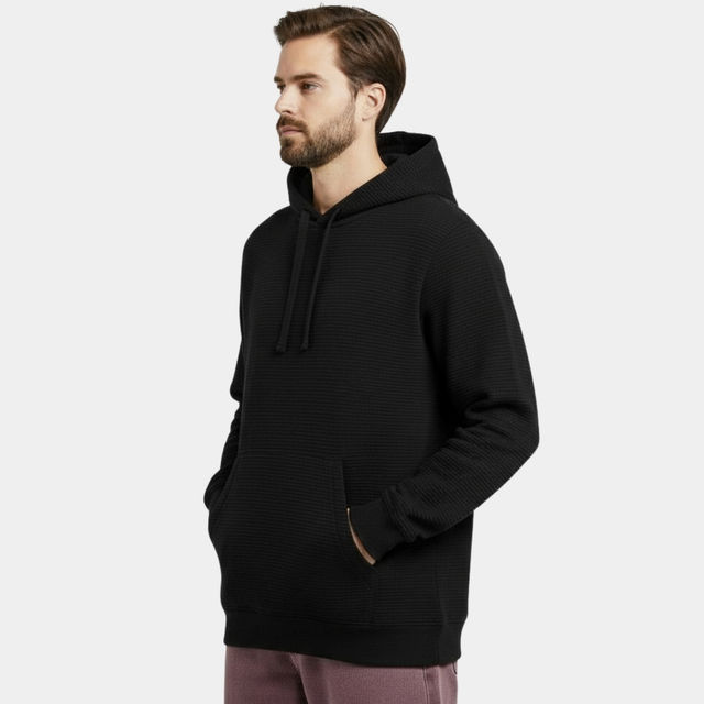 EBE long hoodie　BLACK Buy EQL Men's Oversized Fit Hoodie| Black - L Online - Price