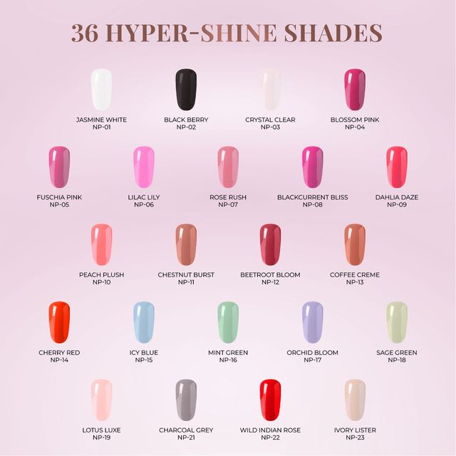 Just Herbs Nail Paint (Orchid Bloom)