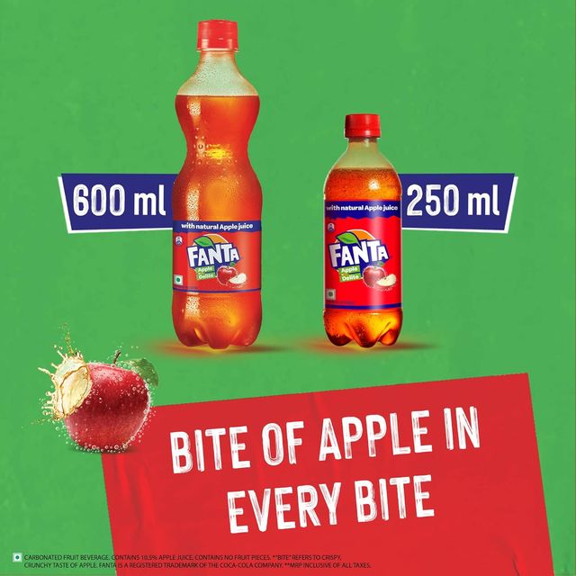 Fanta Apple Flavoured Soft Drink