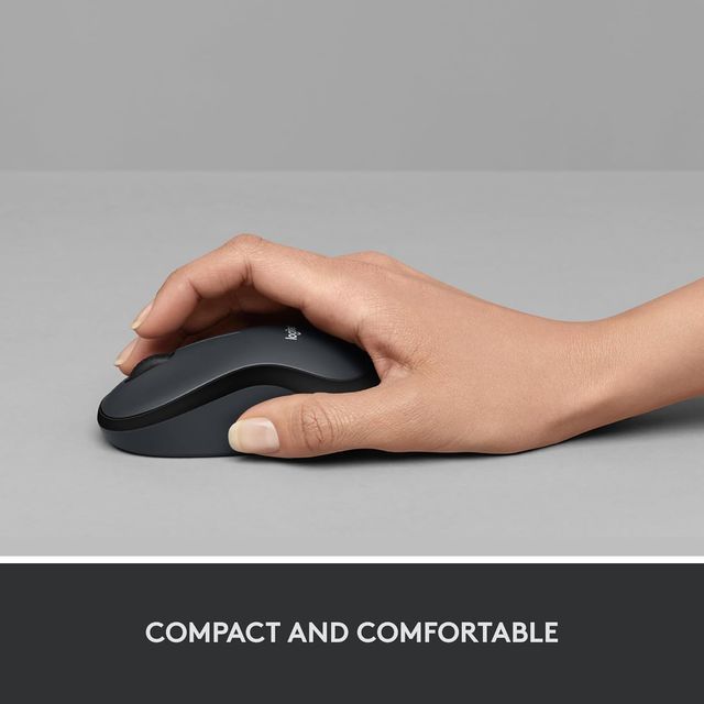Logitech M220 Silent Wireless Mouse - Silent Click Technology | Battery Powered