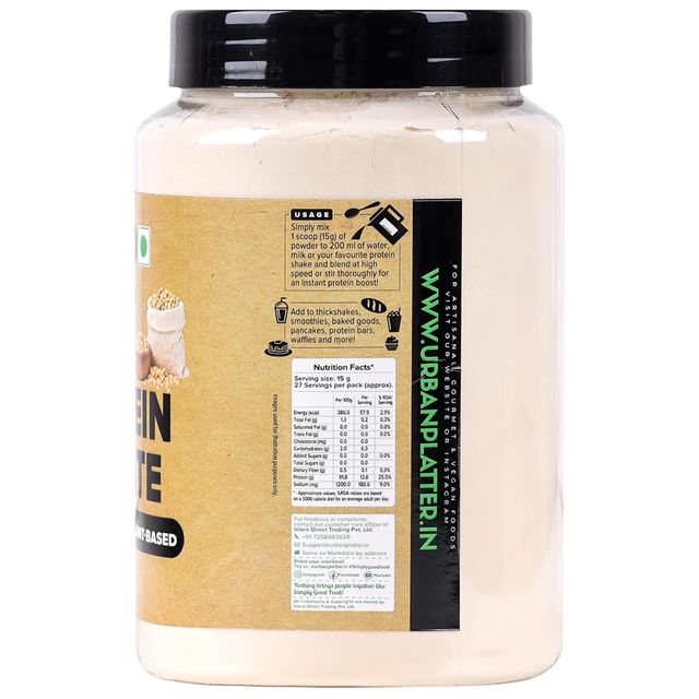 Urban Platter Soya Protein Isolate Powder