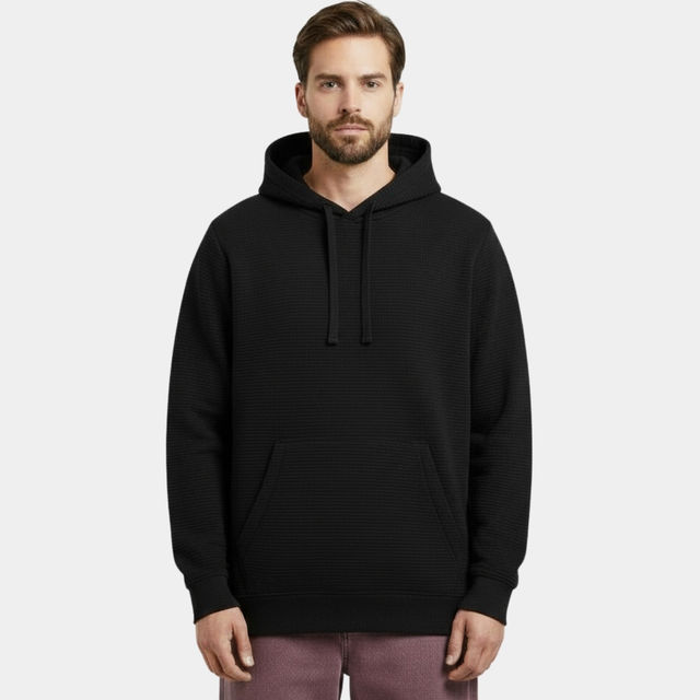 Buy EQL Men's Oversized Fit Hoodie| Black - L Online - Price