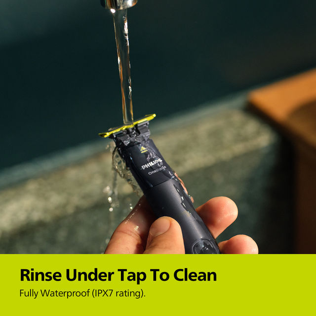 Philips OneBlade Hybrid Trim Edge Shave|Patented Blade|Designed for Skin Comfort|QP1424/10