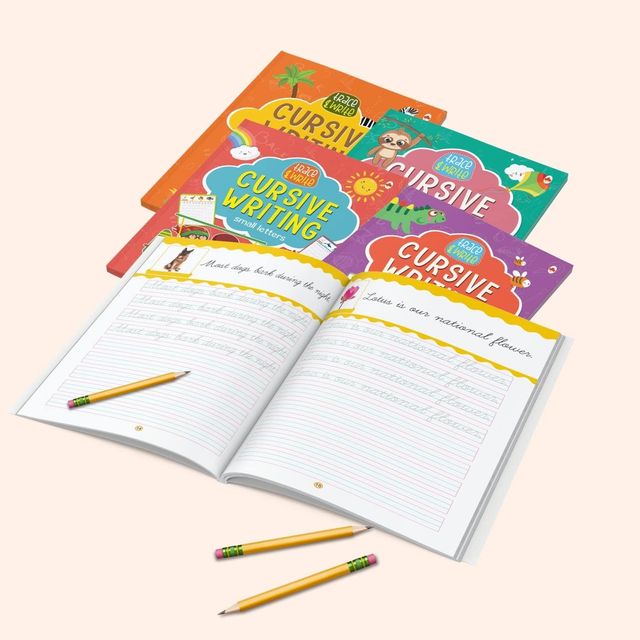 Cursive Writing Books (Set of 5 Books) (Handwriting Practice Books)