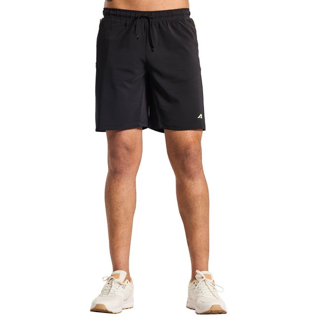 Boldfit Men's Shorts Quick Dry Workout Lightweight Outdoor Athletic Bermuda | Black - S