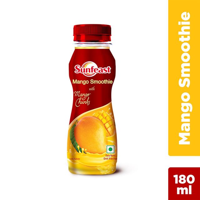 Sunfeast Mango Smoothie With Mango Chunks