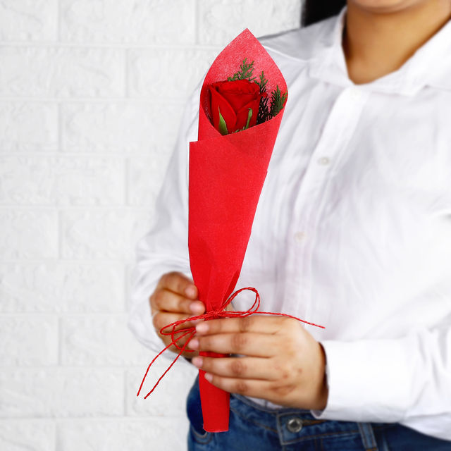 FNP Single Long Stem Red Rose