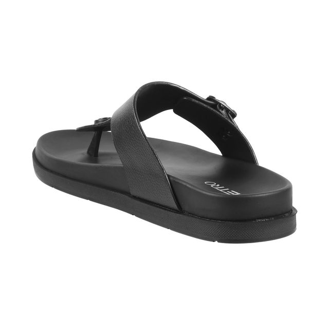Metro Men Black Color Slip On Ethnic | Size UK 6 | 16-761
