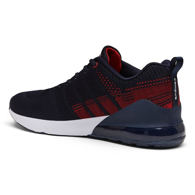 Campus Syrus Blue Red Men's Running Shoes - UK 7