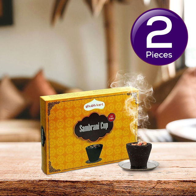 Shubhkart Sambrani Cup 12 pc Combo