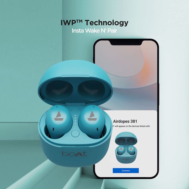 Earphones Boat Airdopes 381 Charger Charging Case Boat 381 With