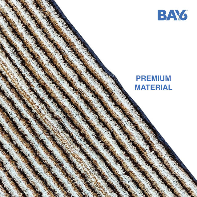 BAY6 Sona Microfibre Doormat - Brown - 50 x 125 cm