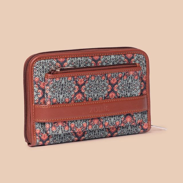 Zouk Women's Vegan Leather Wallets | Multicolour - One Size