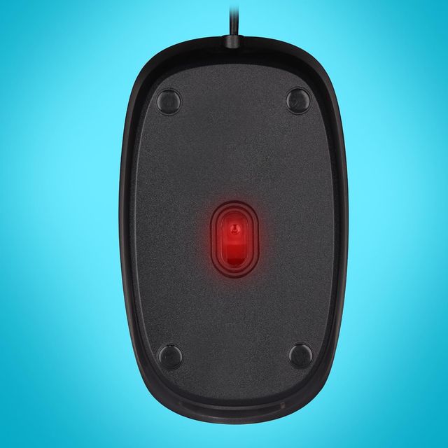 Zebronics Power Wired USB Mouse, 3-Button, 1200 DPI Optical Sensor, Plug & Play, for Windows/Mac