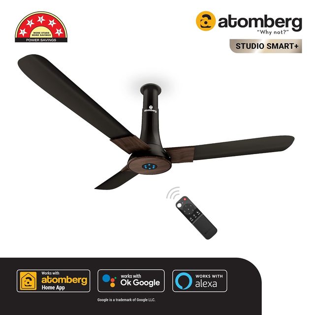 Atomberg Studio Smart+ Earth Brown Ceiling Fan