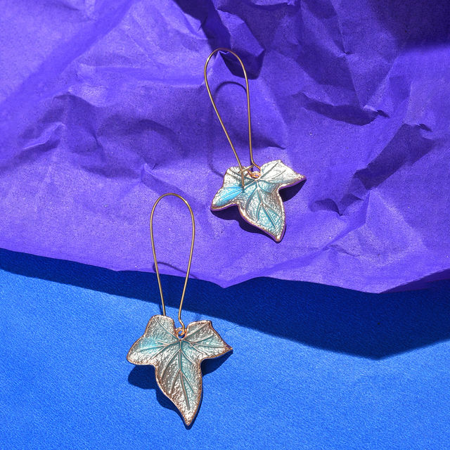 Sohi Silver Plated Designer Drop Earrings
