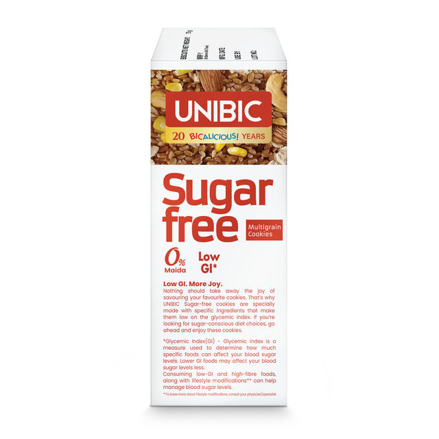 UNIBIC Sugar Free Multigrain Cookies