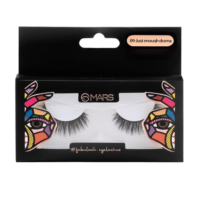 MARS Cosmetics Fabulash False Eyelashes - Just Enough Drama 09 (Black)