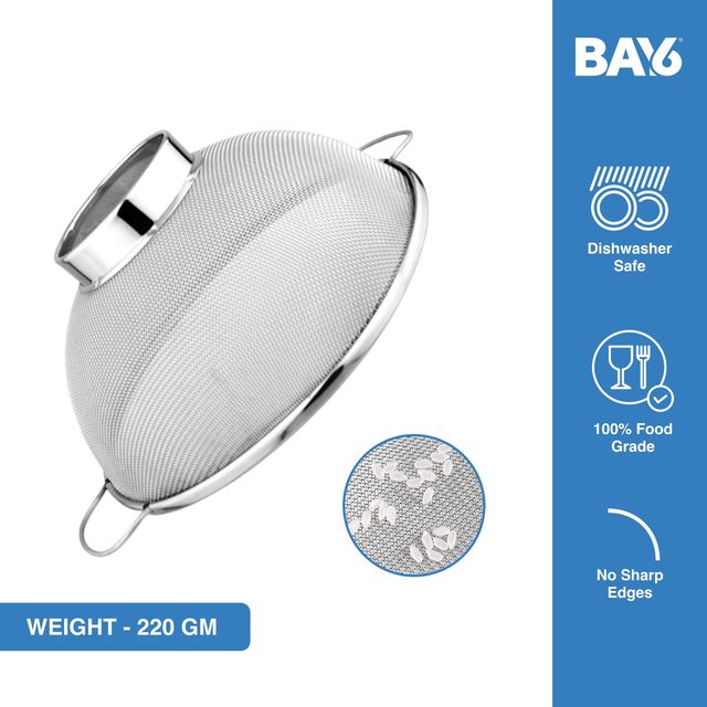 BAY6 Steel Mesh Colander - 20 cm (1200 ml)