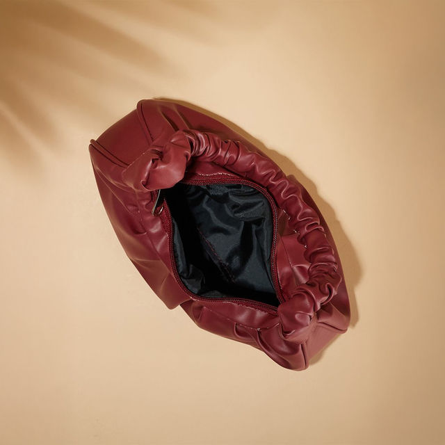 Fargo Vegan Leather Women's Sling Bag Maroon