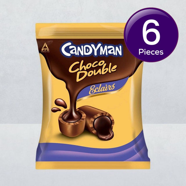 Candyman Choco Double Eclairs 262 g Combo