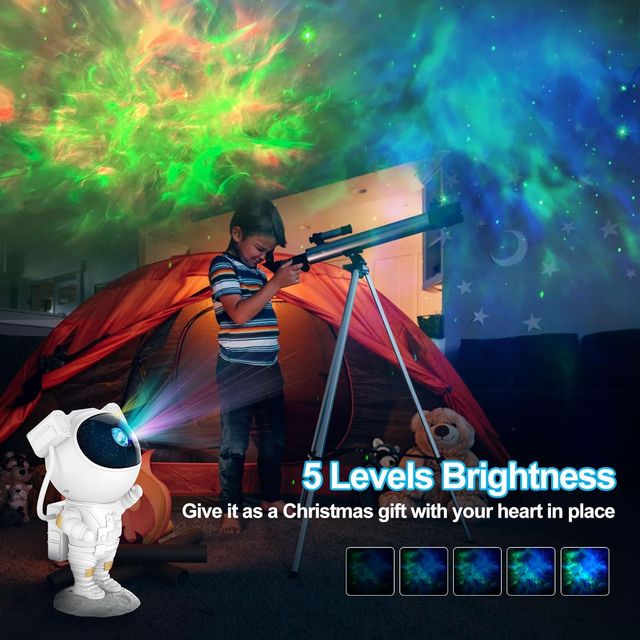 Desidiya Astronaut Galaxy Projector Kids Astronaut Night Light | Gifts | Toys | Party light​