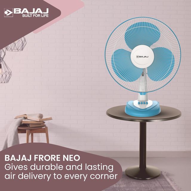 Bajaj Frore Neo Table Fan - Assorted