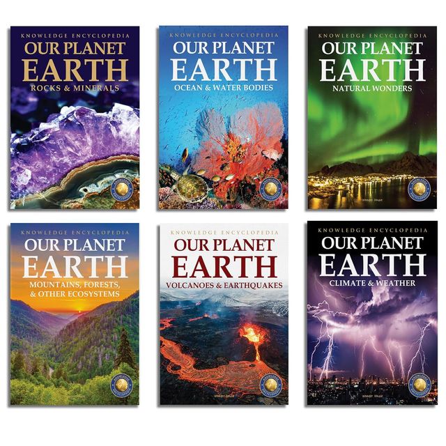 Our Planet Earth - Knowledge Encyclopedia Boxed Set (Set Of 6 Books)