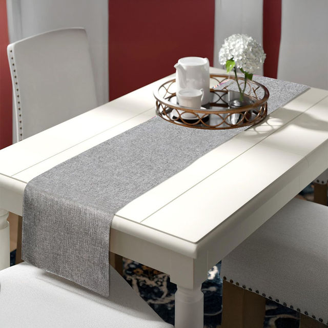 Lushomes Table Runner - Jute | Plain | 12 x 72 inch