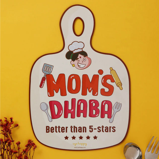 Oye Happy Mom'S Dhaba Wall Hanging