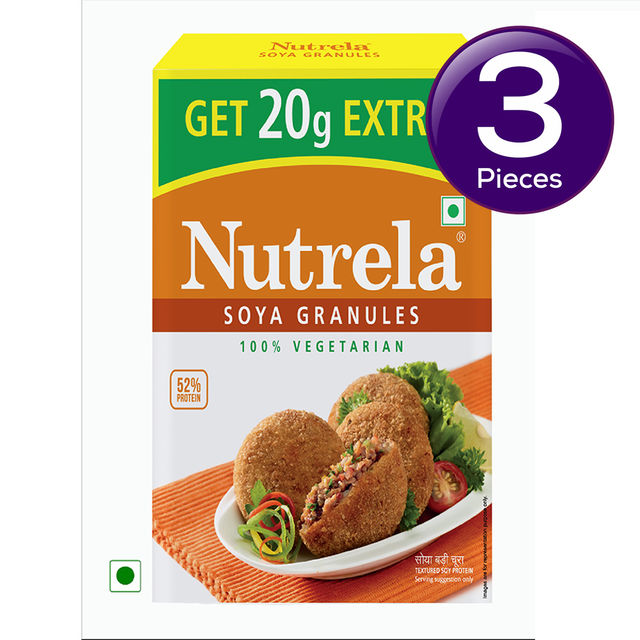 Nutrela Soya Granules 200 g Combo