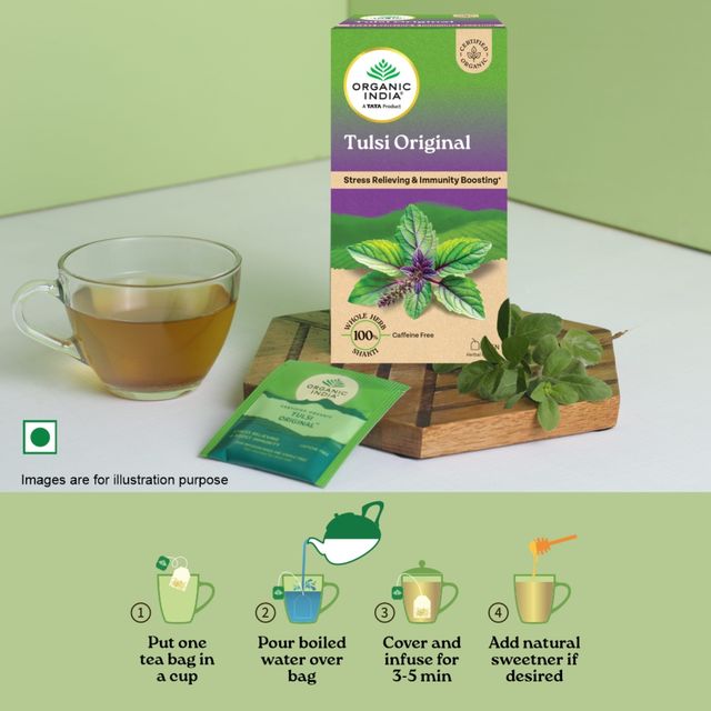 Organic India Tulsi Organic Herbal Tea