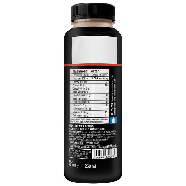 Epigamia Coffee Turbo Protein Milkshake 250 ml Combo