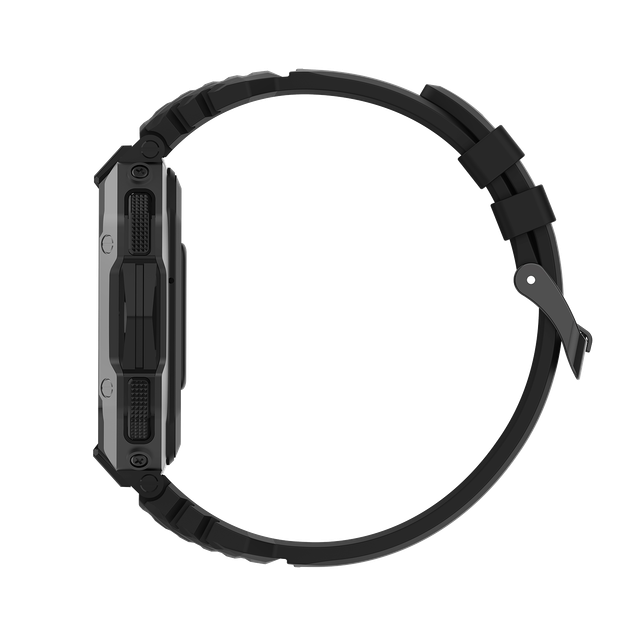 Fire-Boltt Shark Smartwatch | 1.82" Display | BT Calling - Black