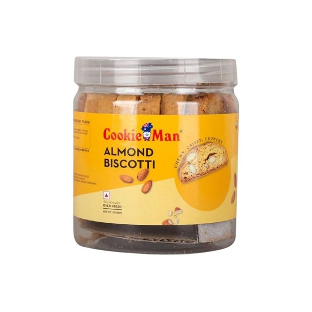 Cookie Man Almond Biscotti Cookies Biscuits