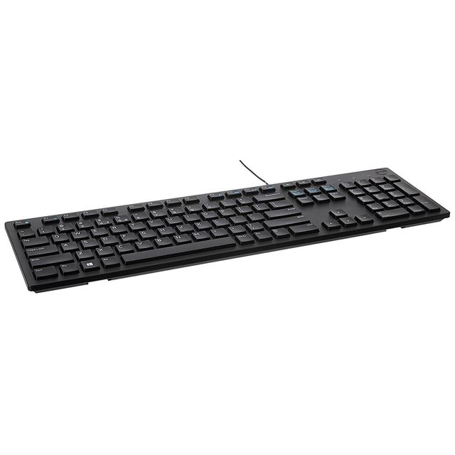 Dell Kb216-Black Multimedia Wired Keyboard With Usb Interface Plunger Keys Technology And Chiclet