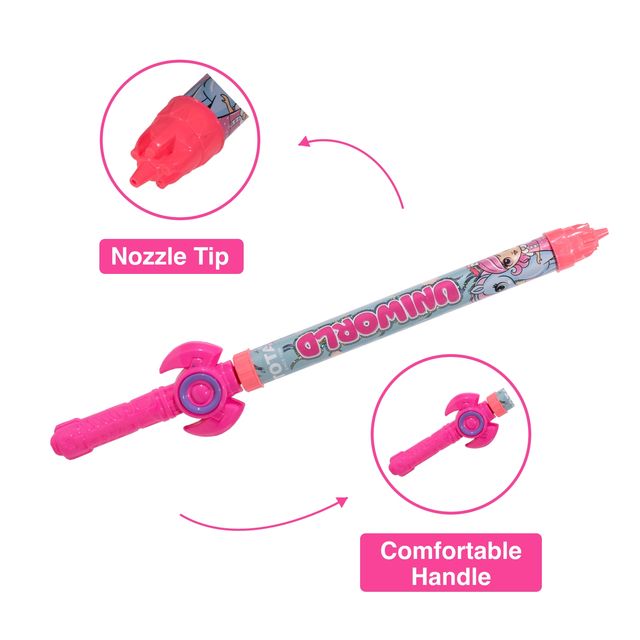 Tota Talwar Special Sword Water Pipe Pichkari for Holi | Pink