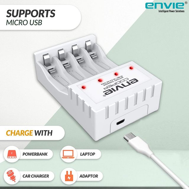 Envie Charger ECR 20 MC+4xAA2800