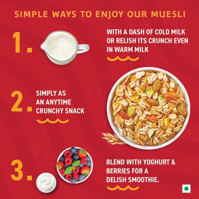 Bagrry's Crunchy Muesli 425 g Combo