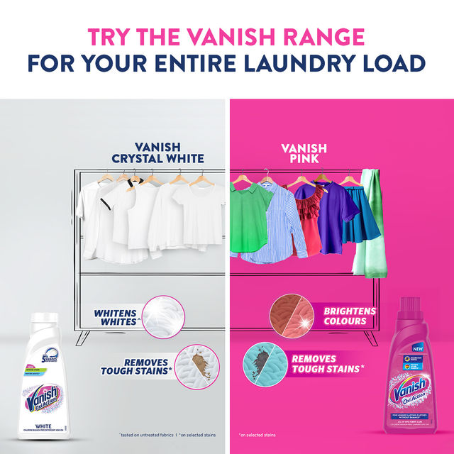 Vanish All In One Liquid Detergent Booster(800ml) & Vanish All In One Liquid Detergent Booster(800ml) Combo